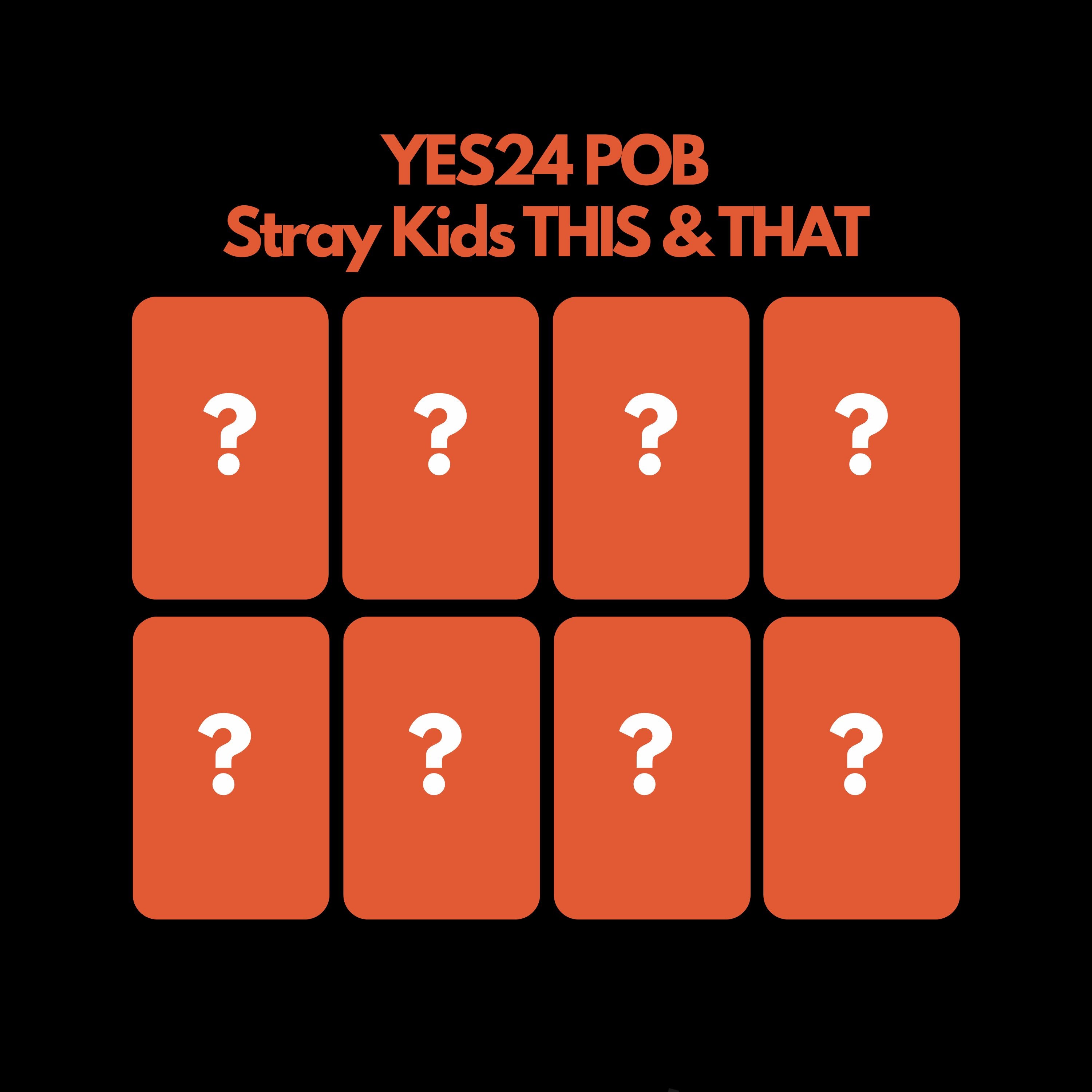 Stray Kids THIS & THAT YES24 POB