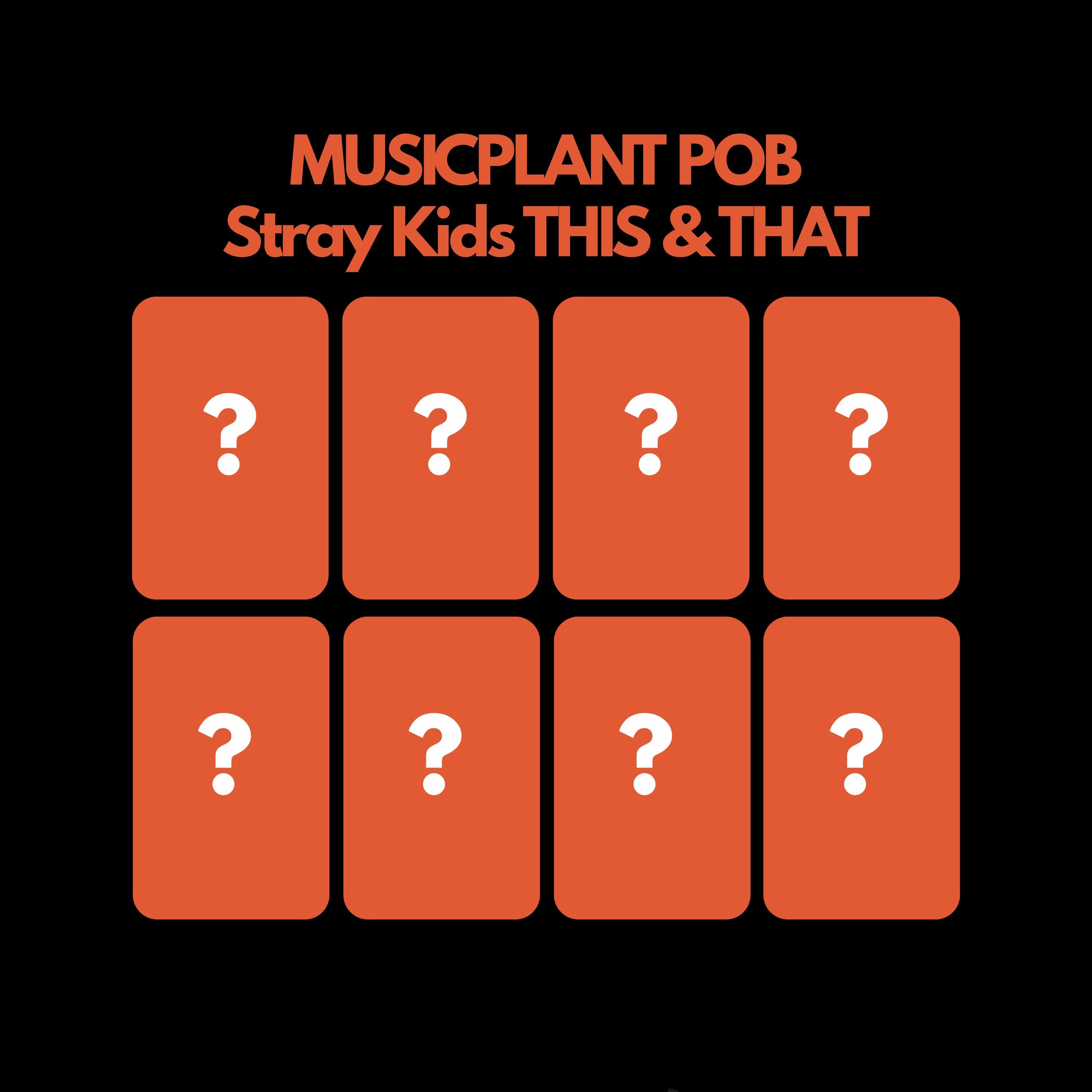 Stray Kids THIS & THAT MUSICPLANT POB