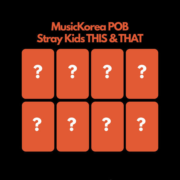 Stray Kids THIS & THAT MusicKorea POB
