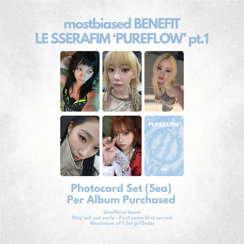 LE SSERAFIM ‘PUREFLOW’ pt.1 - Random ver + mostbiased BENEFIT