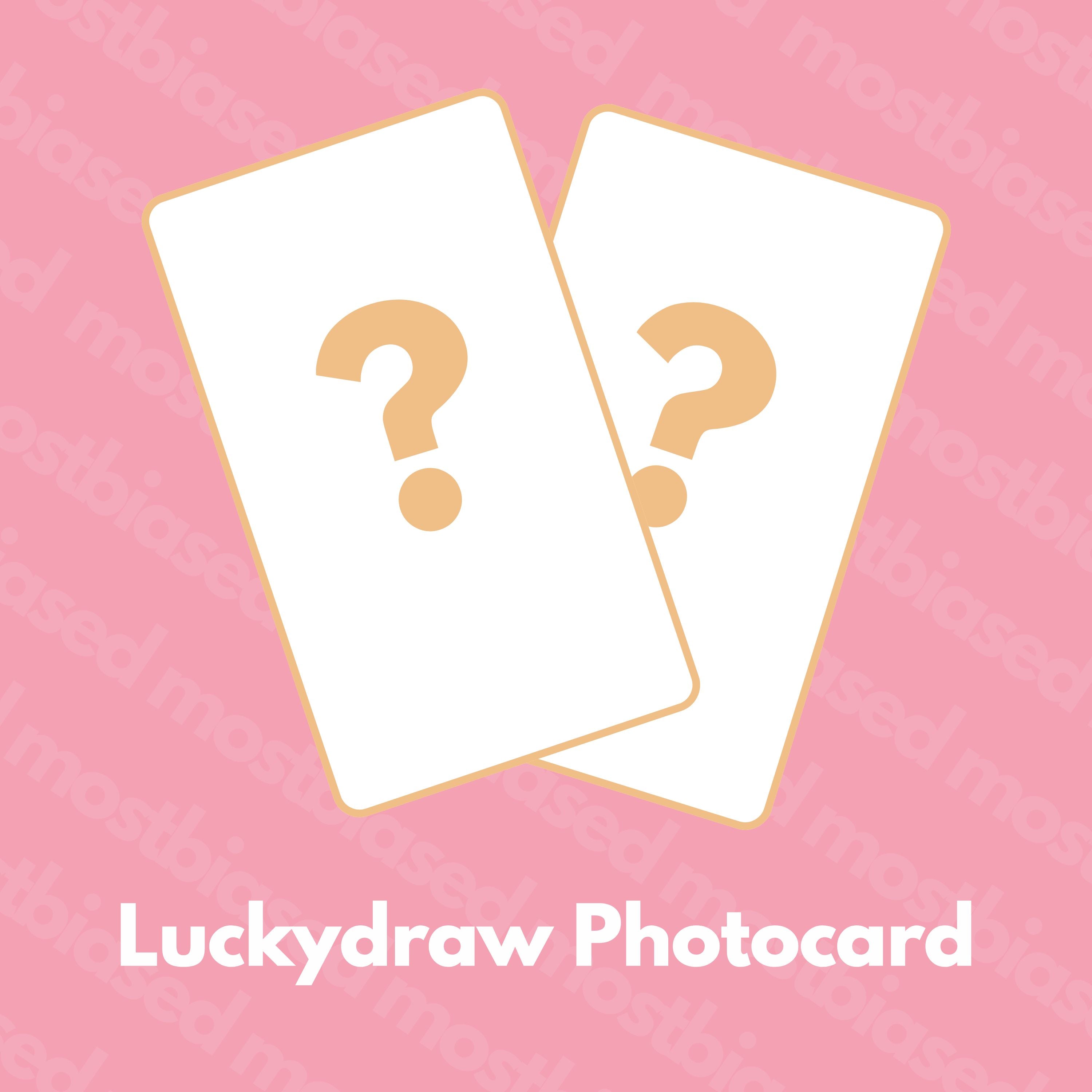 [Available 16th-30th June] LUCKYDRAW PHOTOCARD