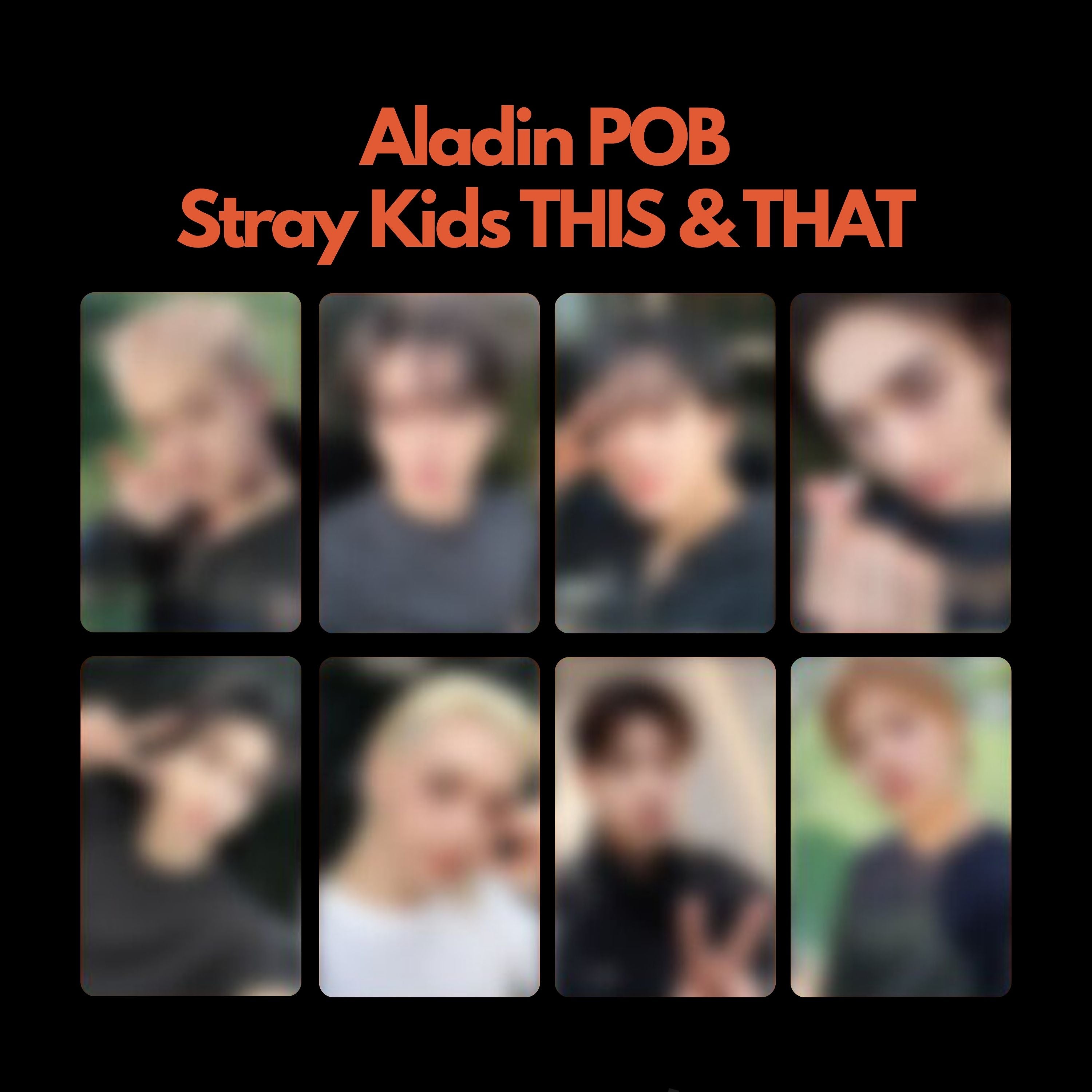 Stray Kids THIS & THAT Aladin POB