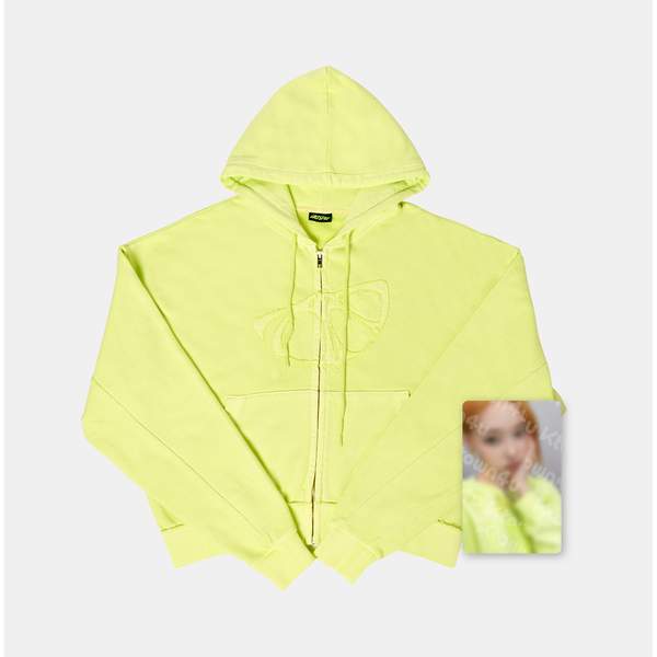 [aespa MAKE IT LEMONADE] CROPPED ZIP-UP HOODIE SET