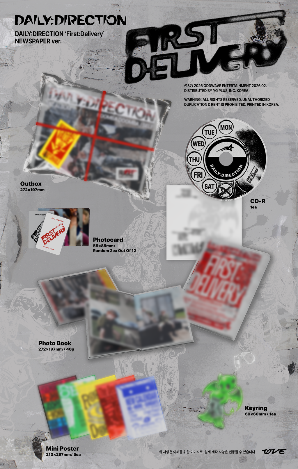 DAILY:DIRECTION First:Delivery - Random ver