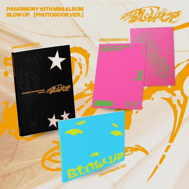 P1Harmony BLOW UP - Random Photobook