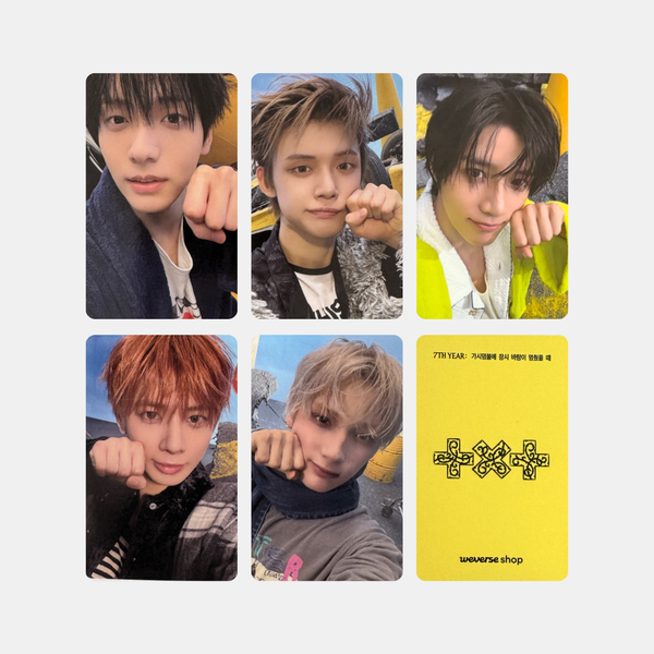 TXT 7TH YEAR: A Moment of Stillness in the Thorns Weverse POB