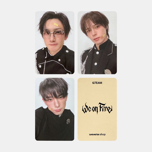 &TEAM We on Fire Weverse POB 1