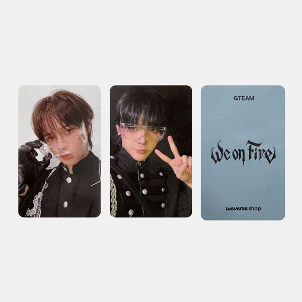 &TEAM We on Fire Weverse POB 2
