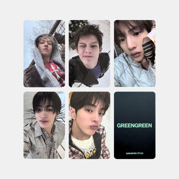 CORTIS GREENGREEN Weverse POB