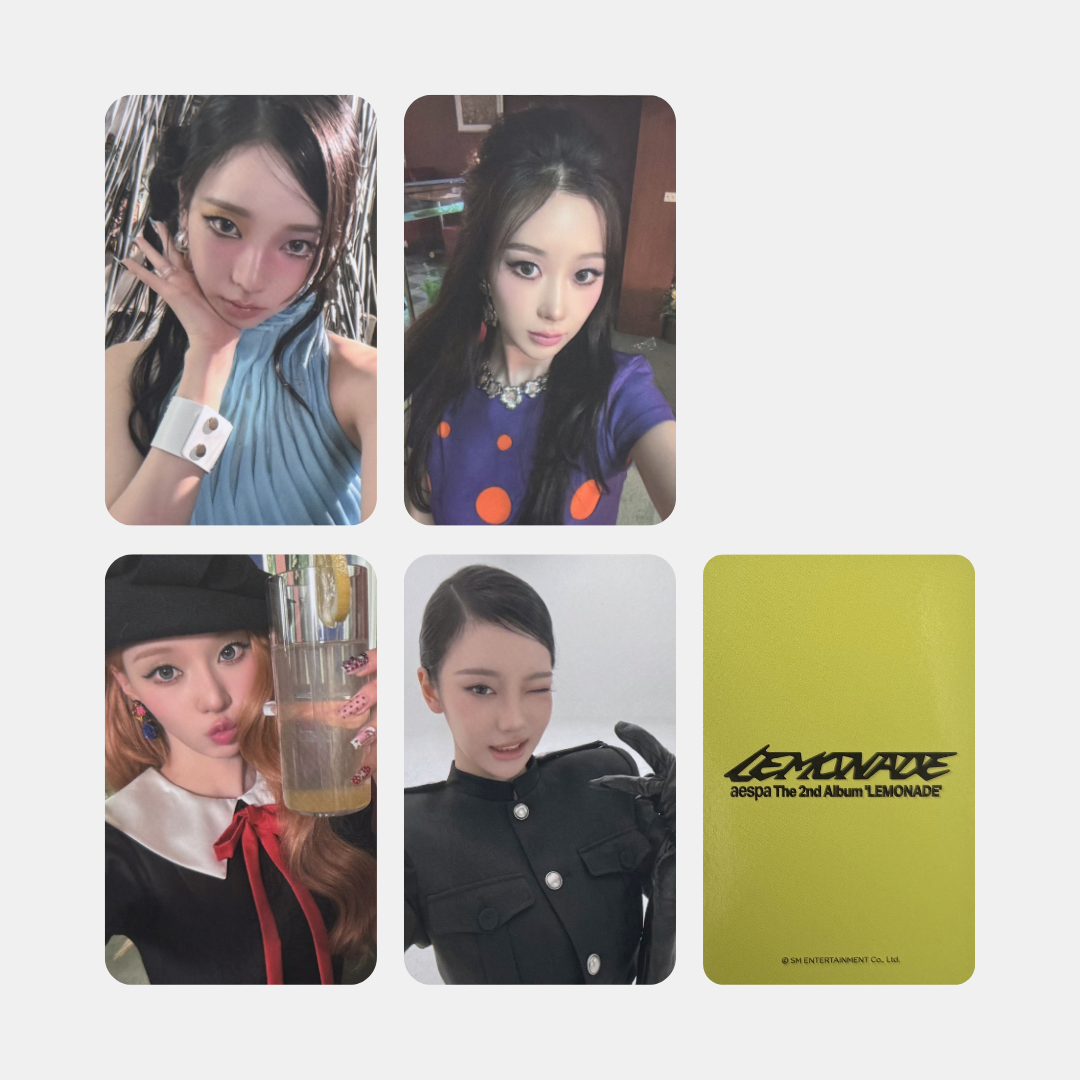 aespa LEMONADE Ktown4u Luckydraw