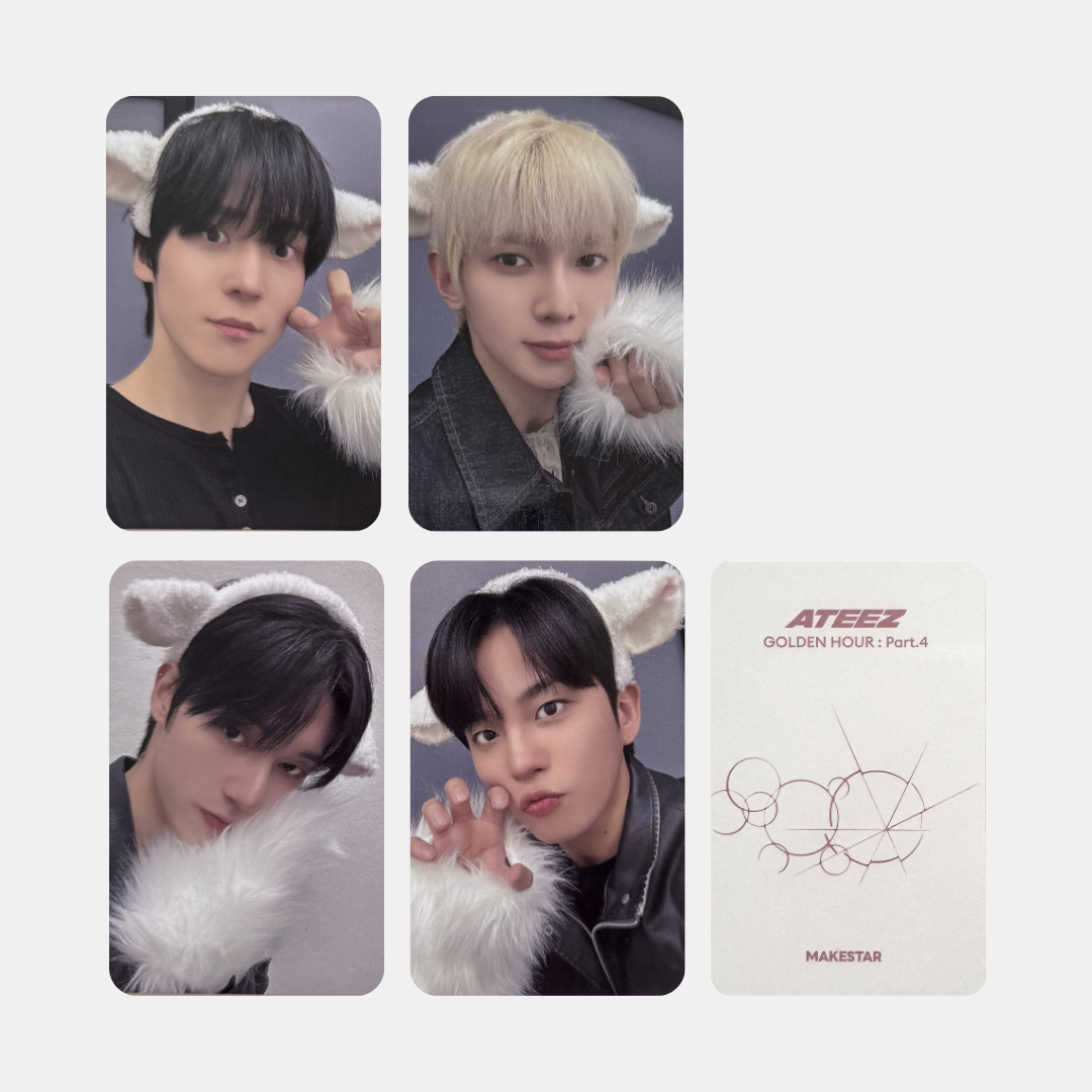 ATEEZ GOLDEN HOUR: Part. 4 MAKESTAR FANSIGN 4.0
