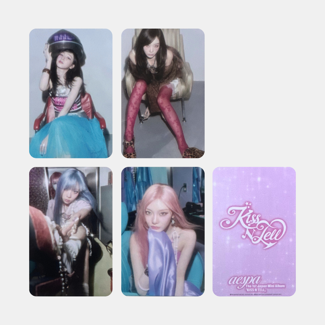aespa KISS N TELL Tower Records POB