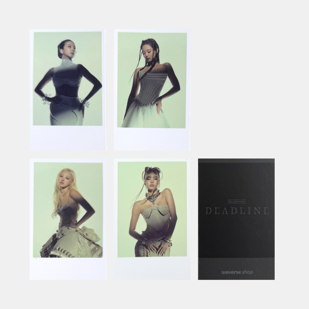 BLACKPINK DEADLINE Weverse POB Polaroid