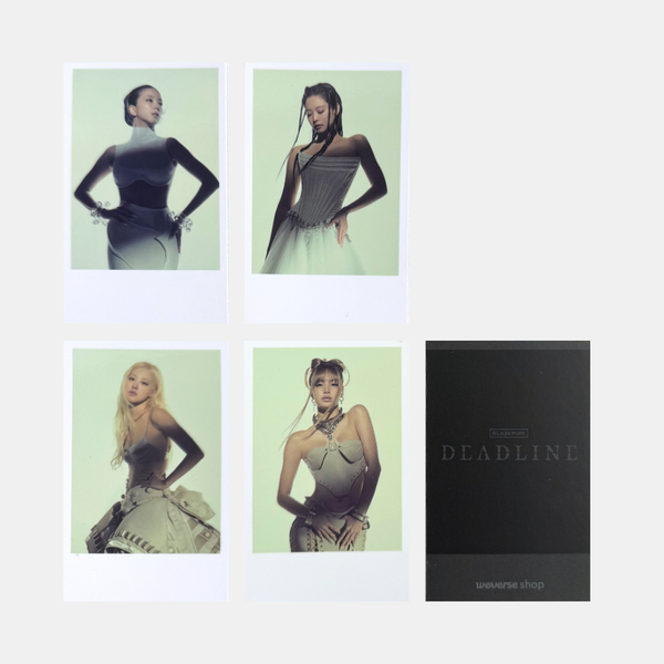 BLACKPINK DEADLINE Weverse POB Polaroid