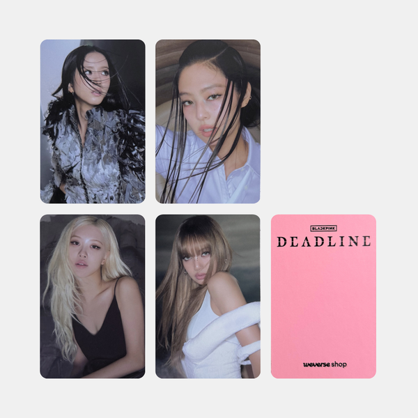 BLACKPINK DEADLINE SILVER Weverse POB