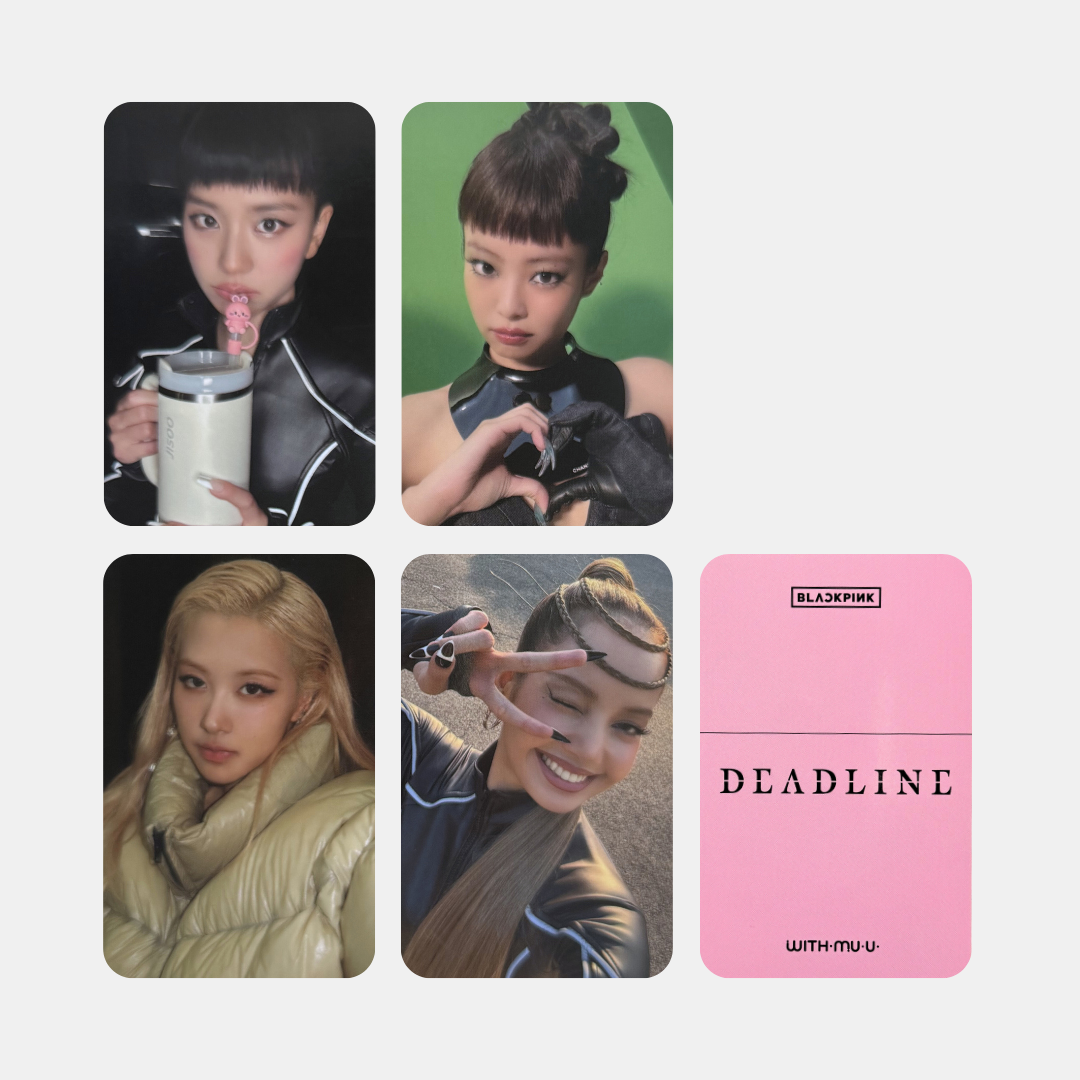 BLACKPINK DEADLINE WITHMUU POB
