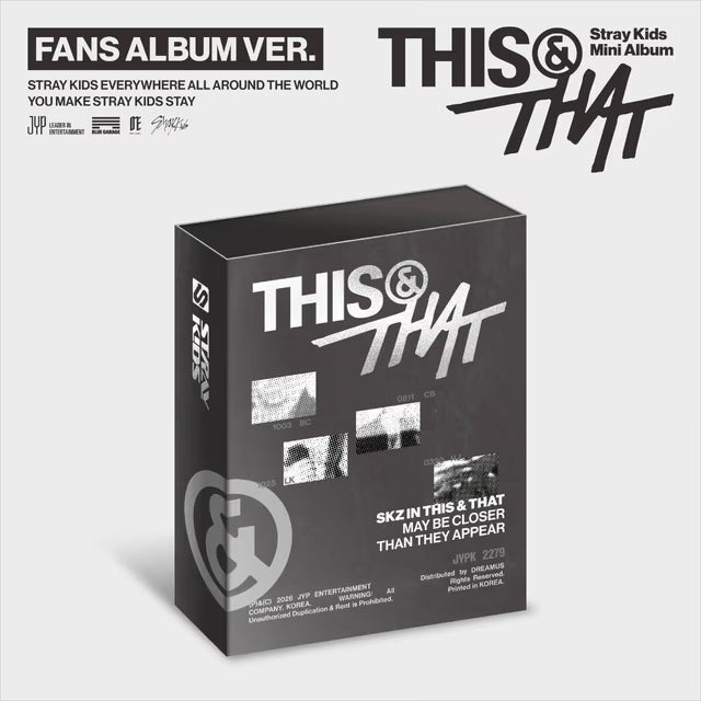 Stray Kids THIS & THAT - FANS ALBUM