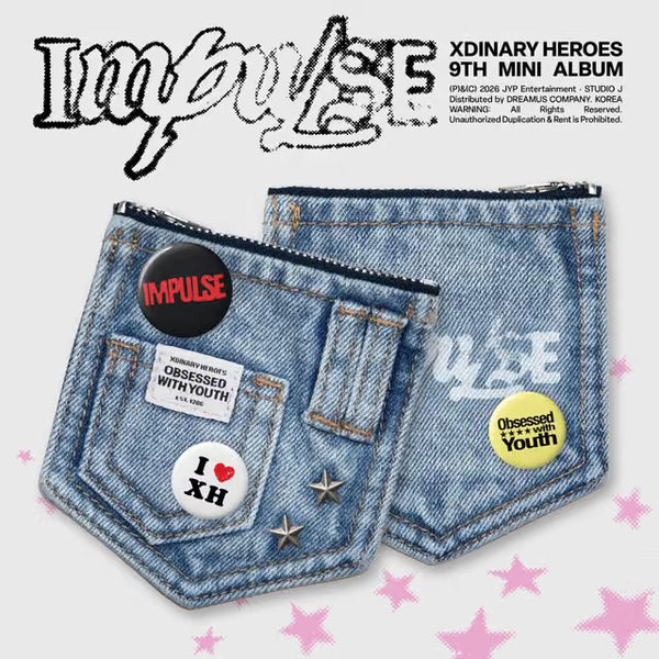 Xdinary Heroes IMPULSE - DENIM POUCH