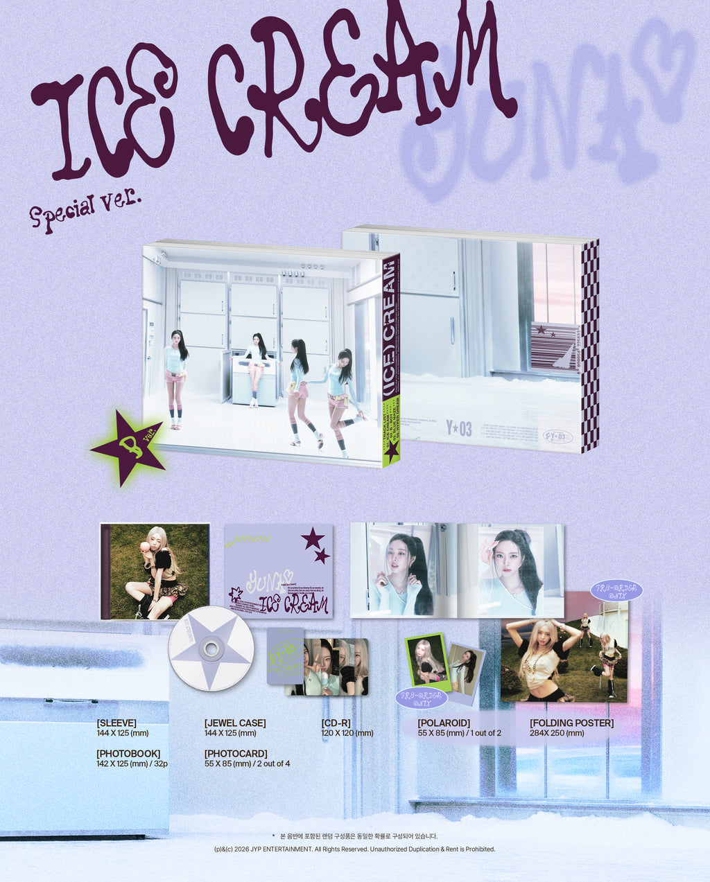 YUNA Ice Cream - Random Special