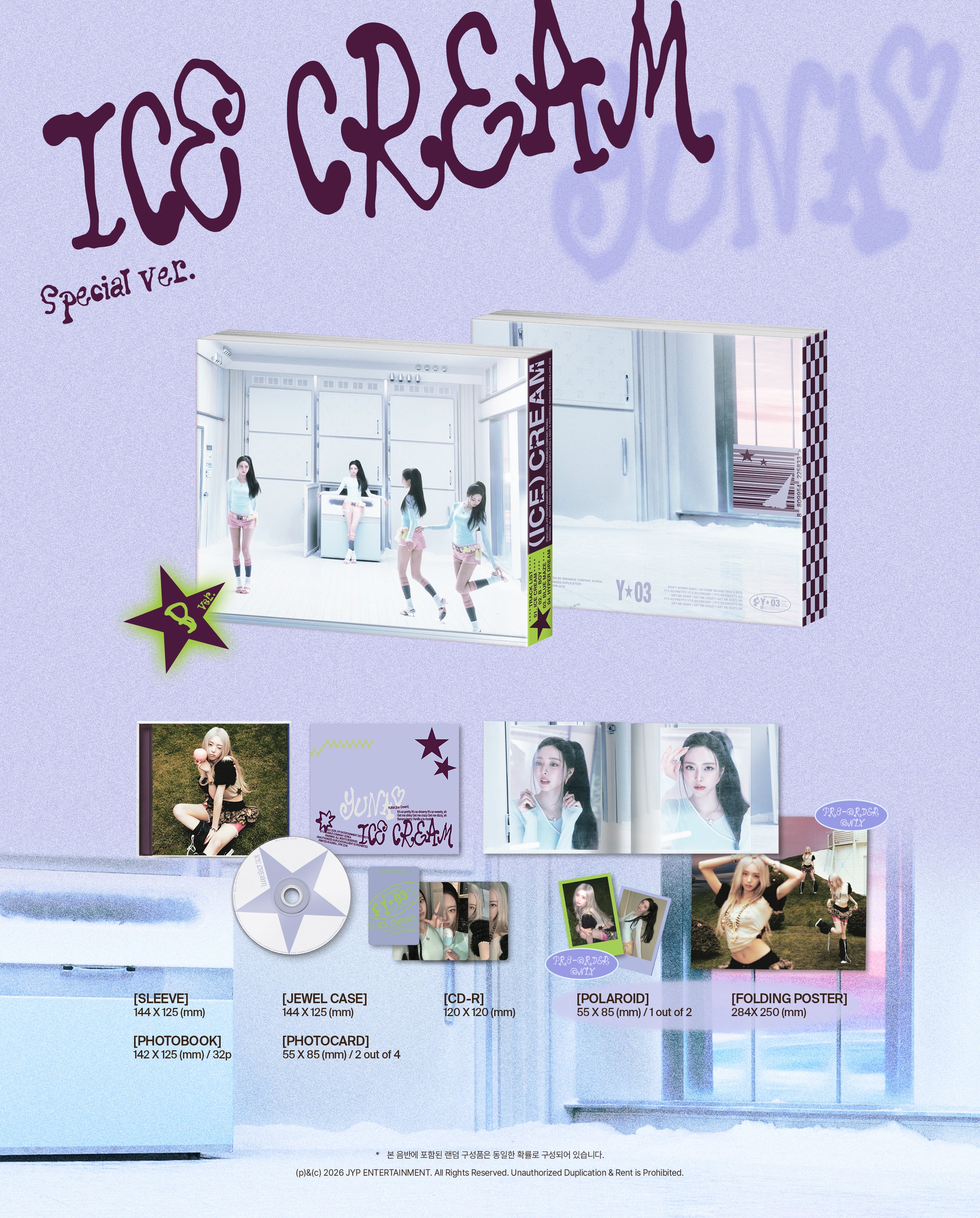 YUNA Ice Cream - Random Special