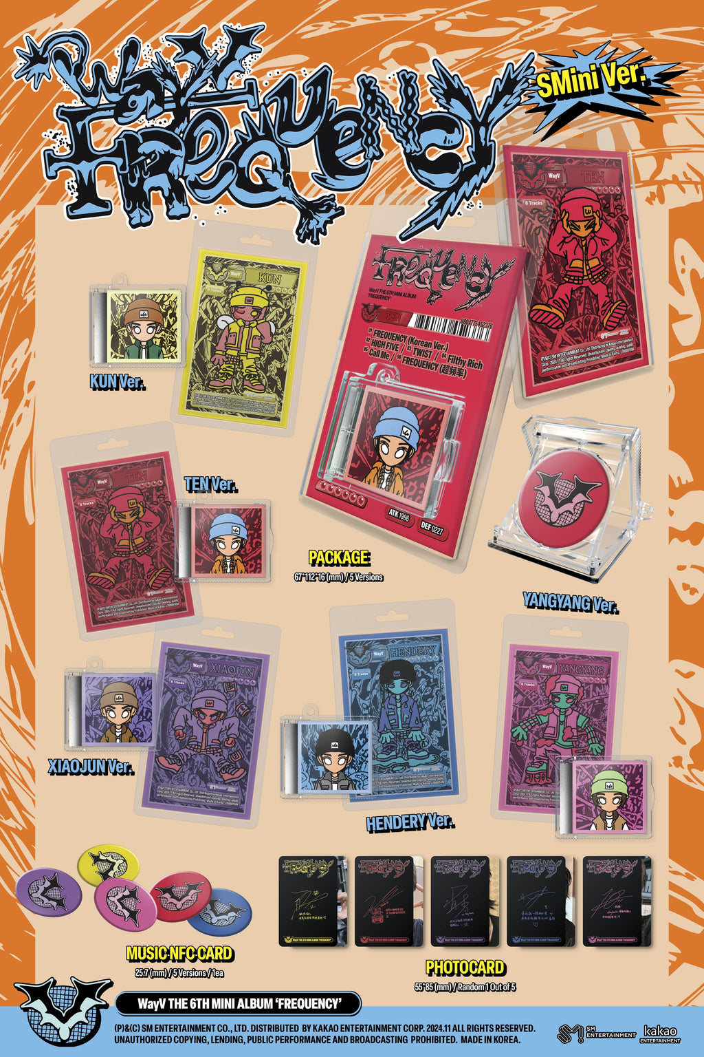 WayV FREQUENCY - Random SMini