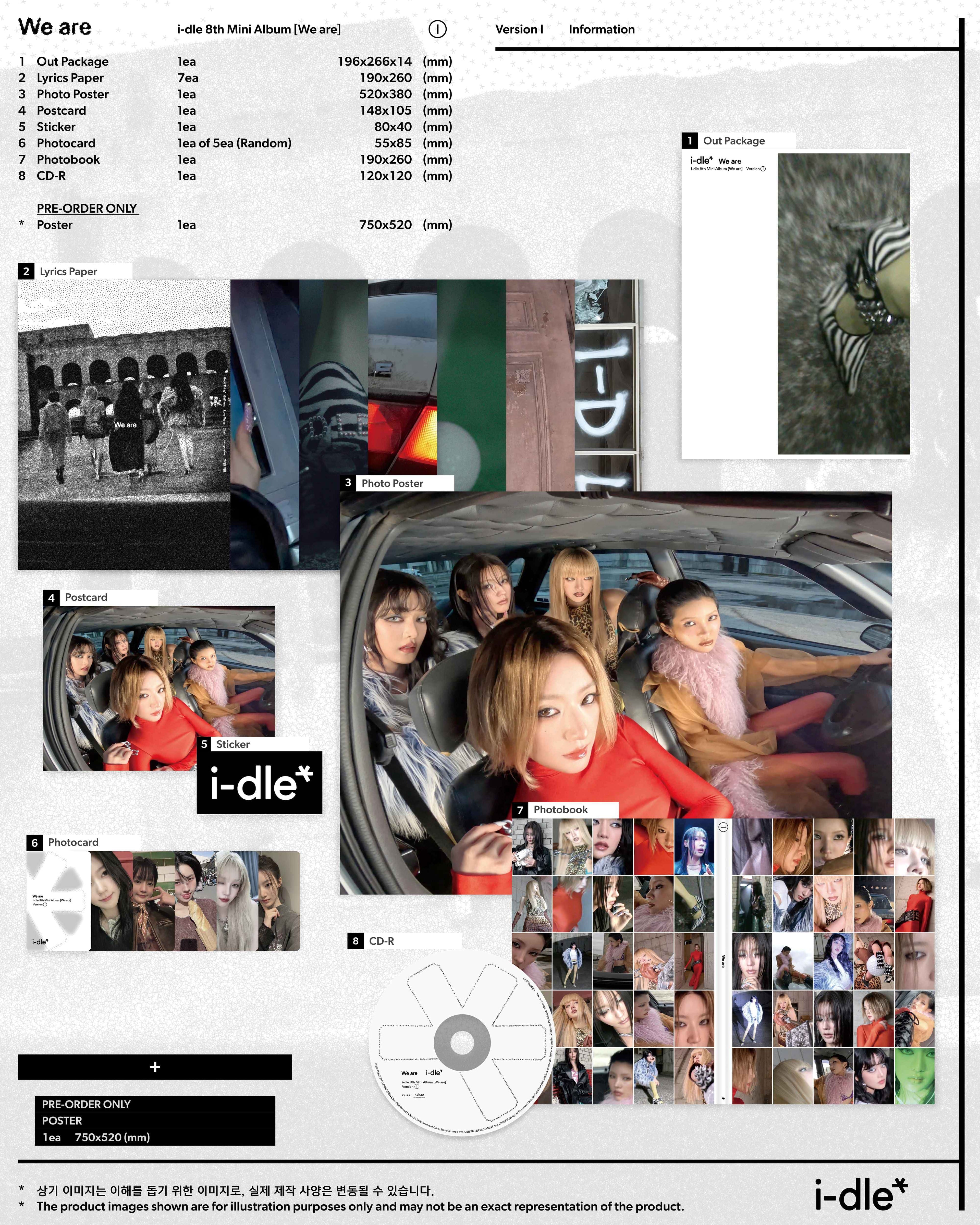 i-dle We Are - Random Photobook