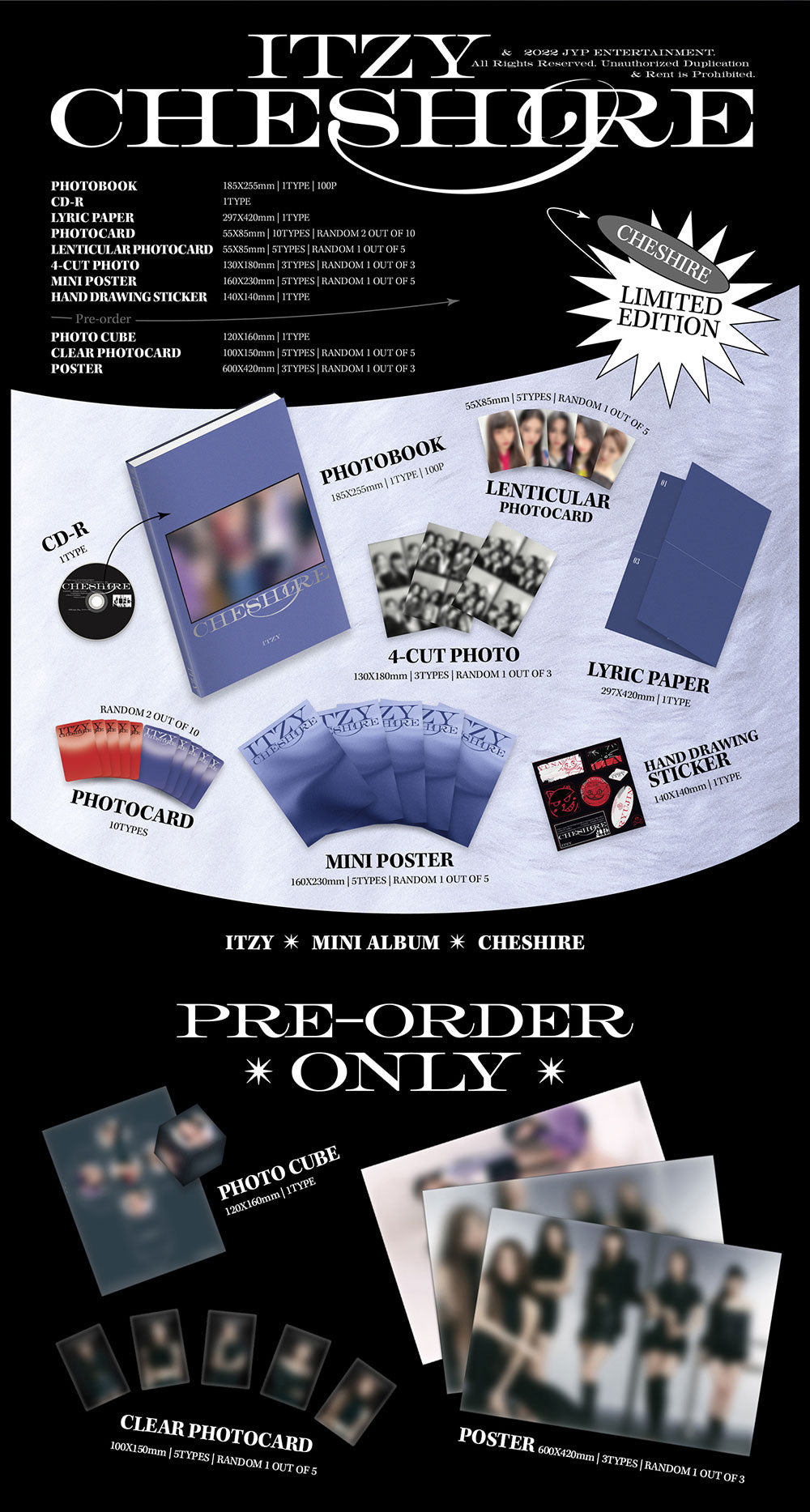 ITZY Cheshire - Limited Edition