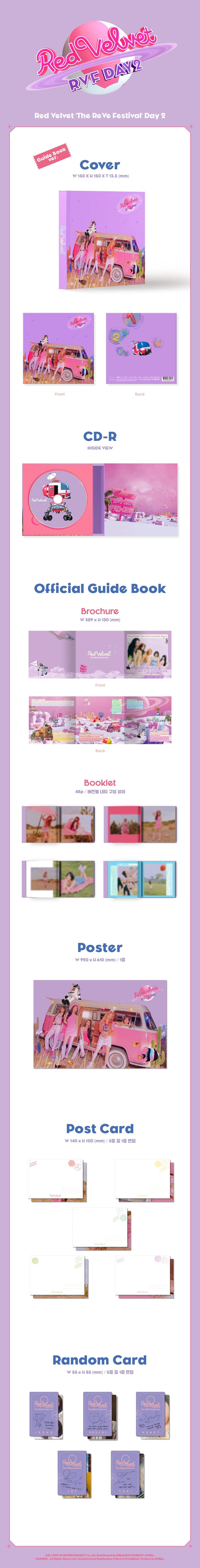 Red Velvet The ReVe Festival Day 2 - Guide Book