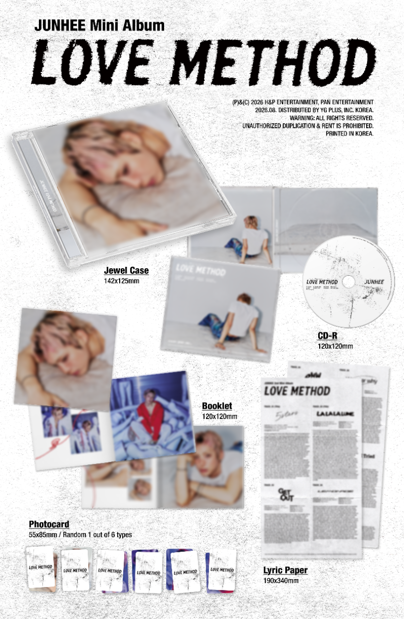 JUNHEE - LOVE METHOD
