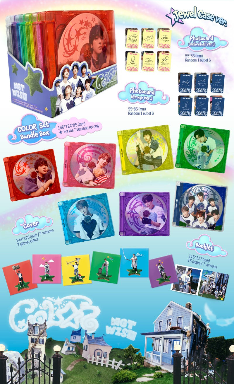 NCT WISH COLOR - Random Jewel Case