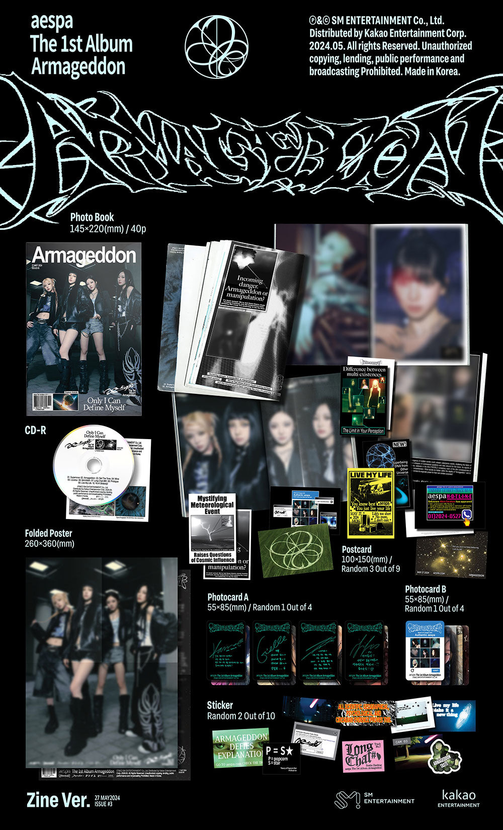aespa Armageddon - Zine