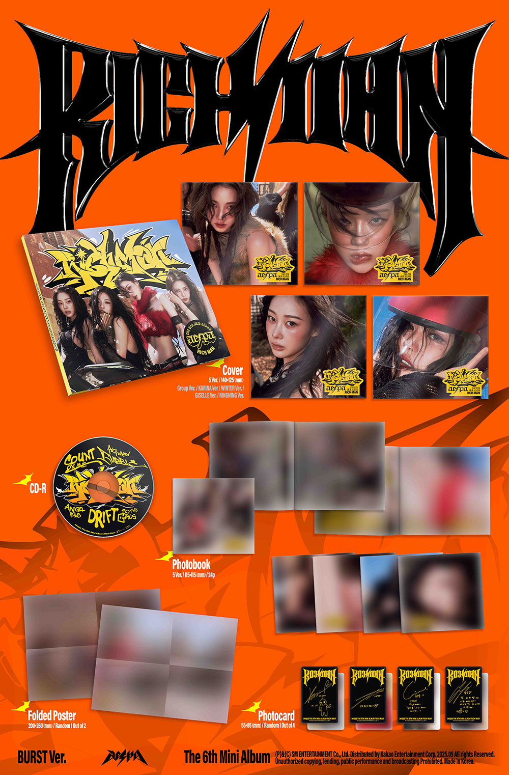 aespa Rich Man - Random BURST