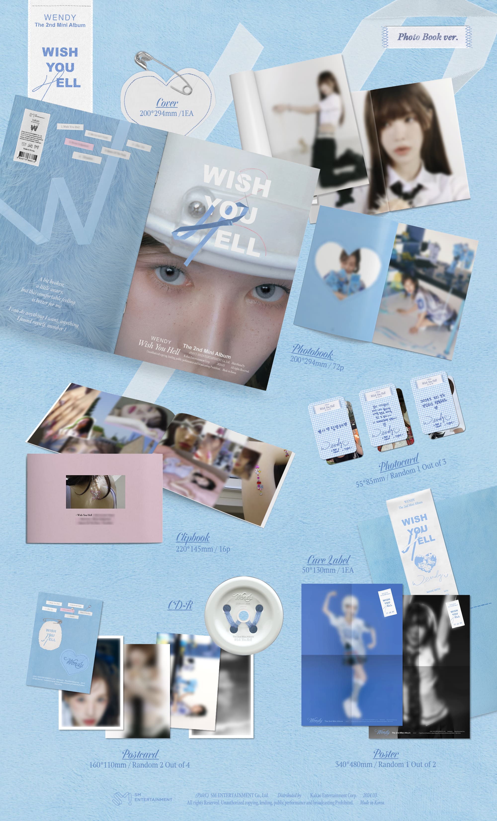 WENDY Wish You Hell - Photobook