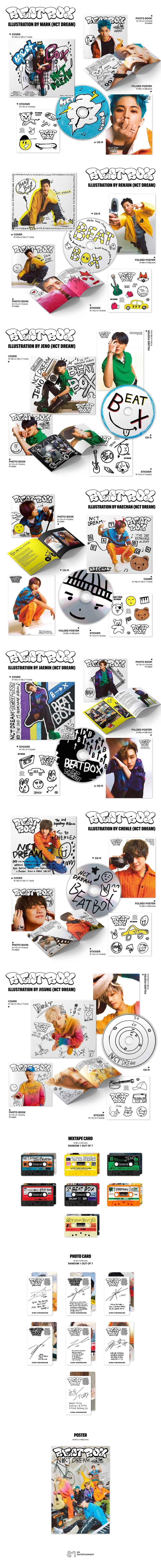NCT DREAM Beatbox - Random Digipack