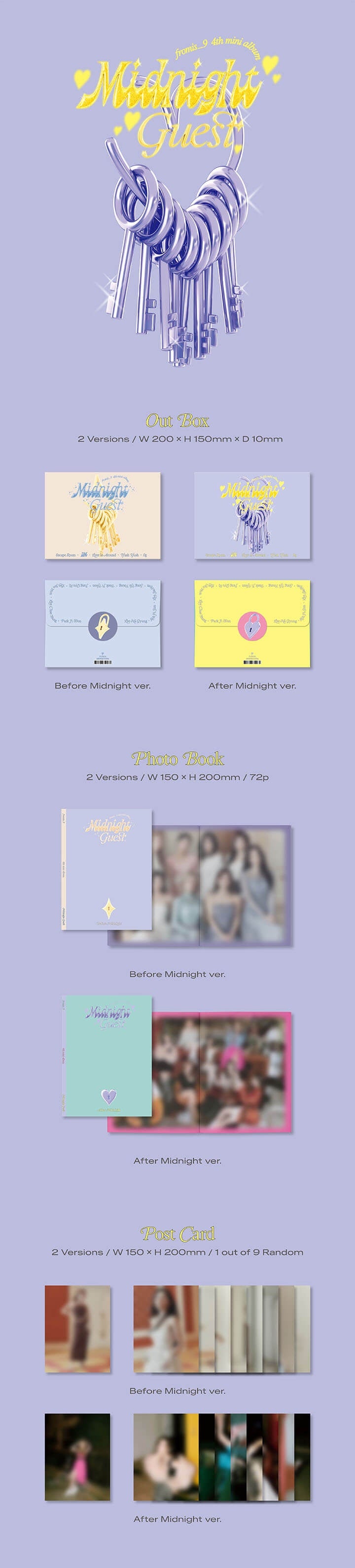 fromis_9 Midnight Guest - Random ver