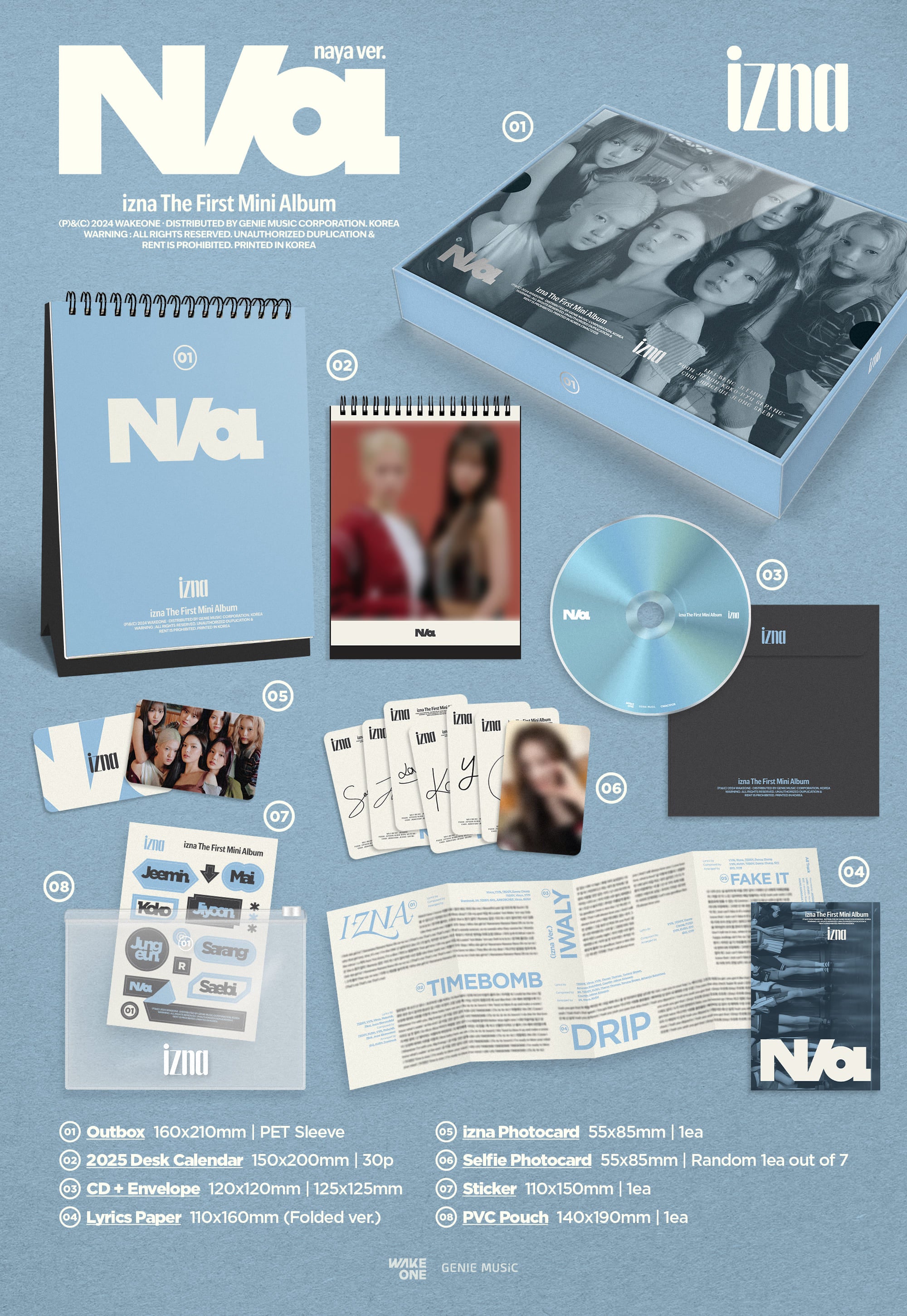 izna N/a - naya / 2025 Calendar