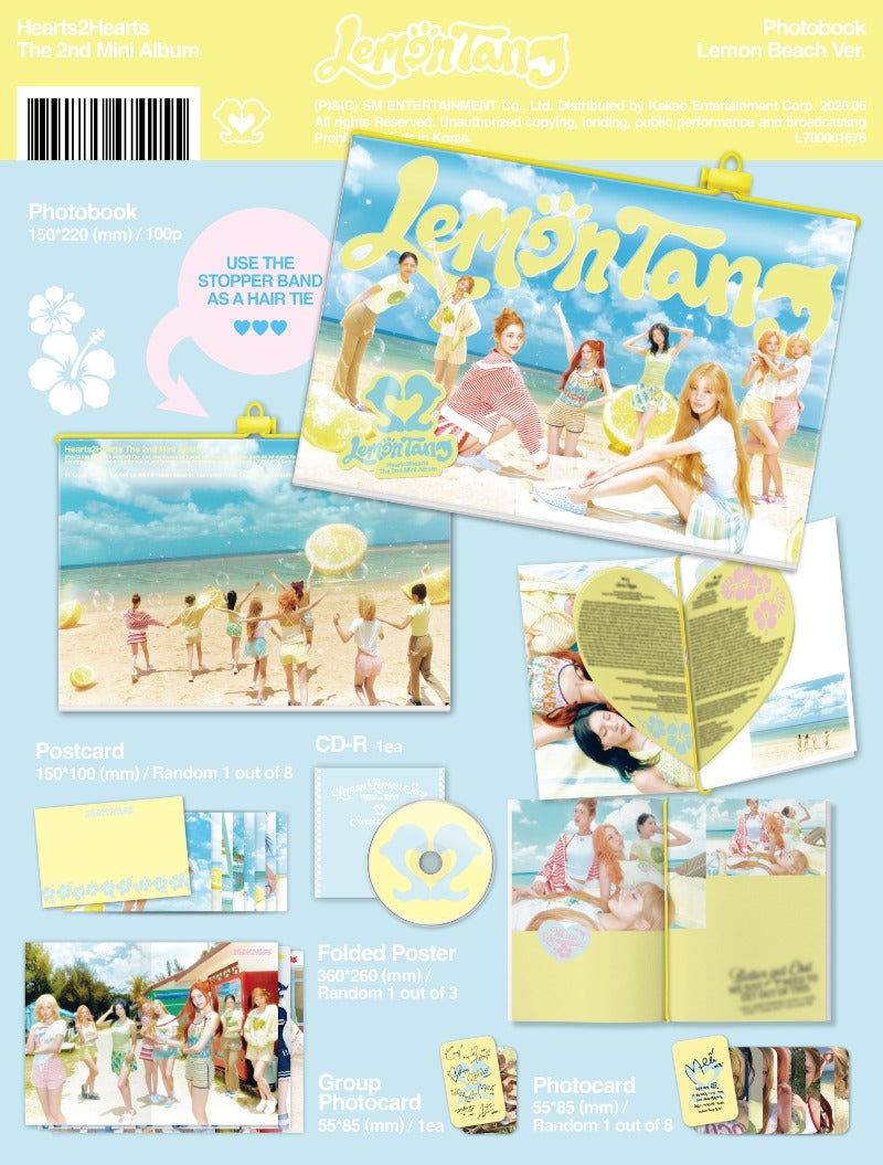 Hearts2Hearts Lemon Tang - Random Photobook
