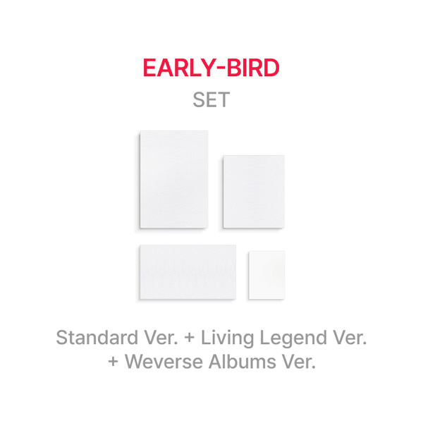 BTS ARIRANG - 4 Version Set + Weverse Early Bird Gifts