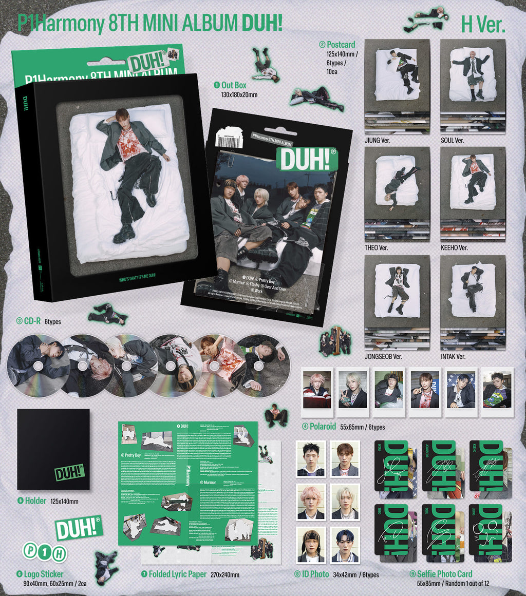 P1Harmony DUH! - Random H Compact