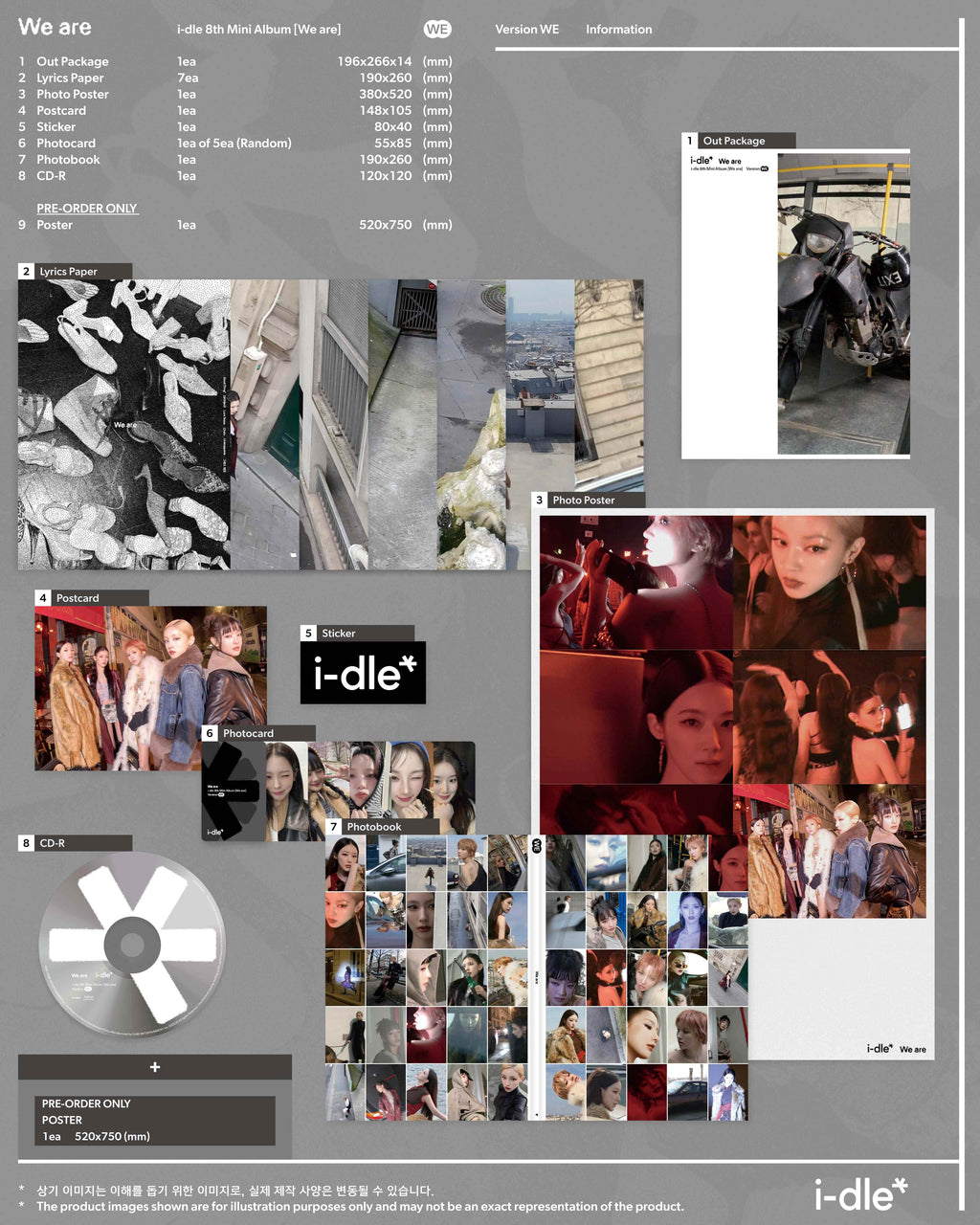 i-dle We Are - Random Photobook