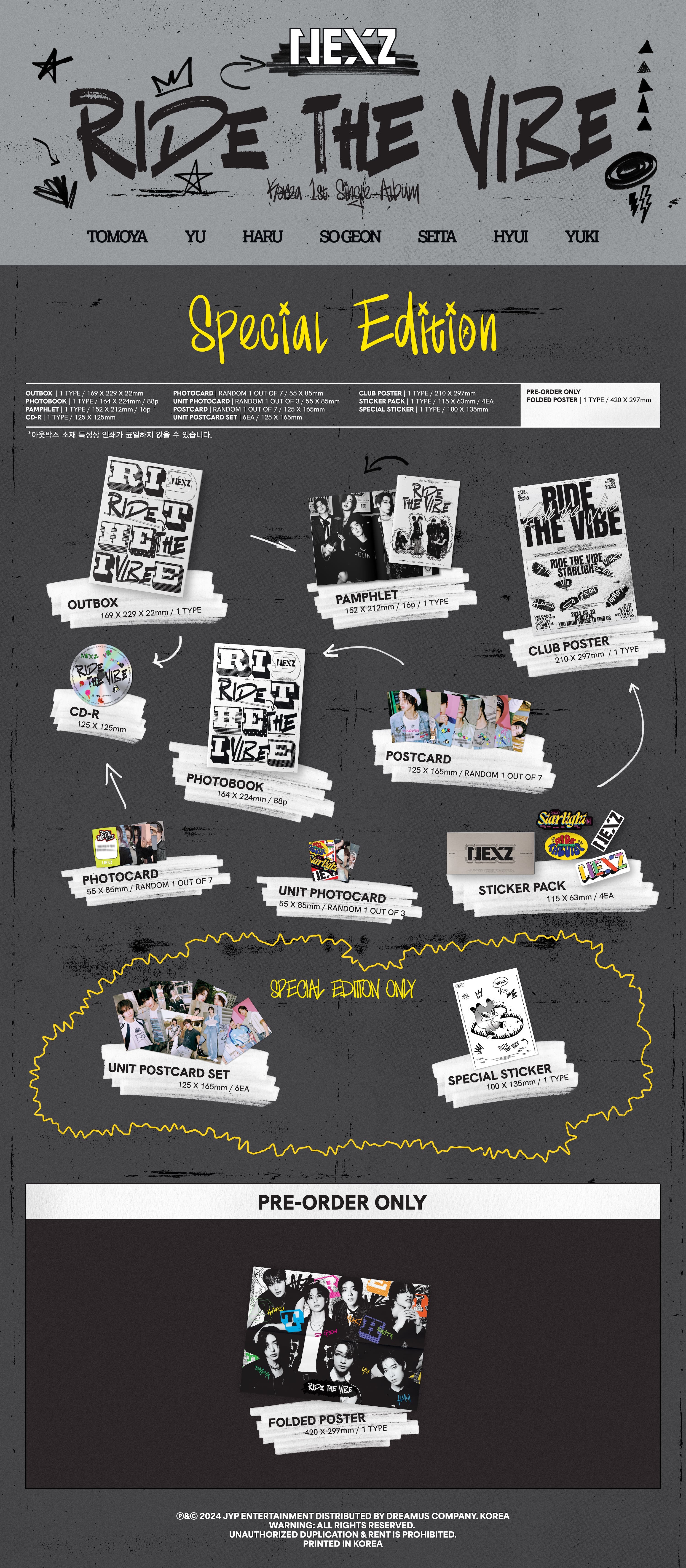 NEXZ Ride the Vibe - Special