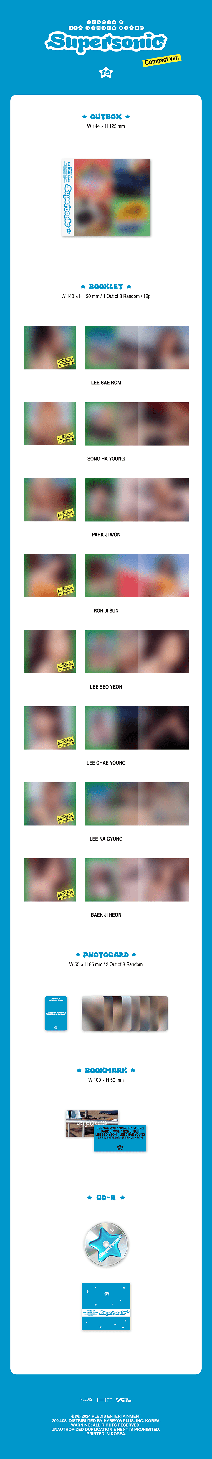 fromis_9 Supersonic - Random Compact