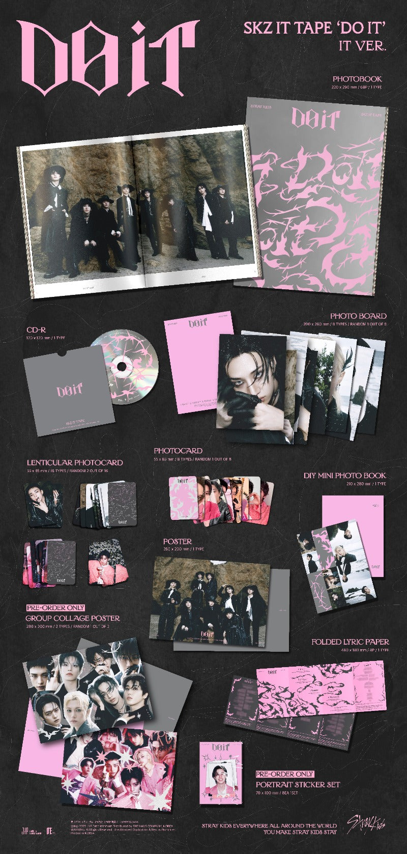 Stray Kids [SKZ IT TAPE] DO IT - IT