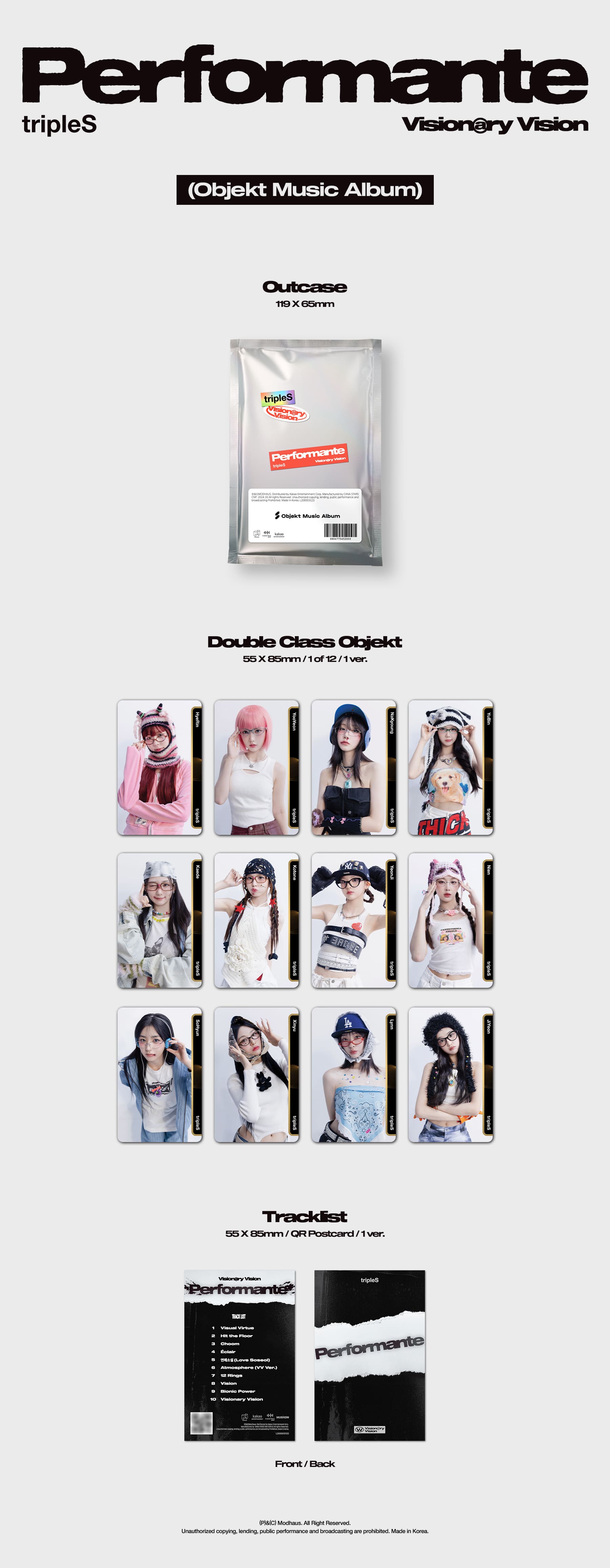 tripleS Visionary Vision Performante - Objekt Music Album