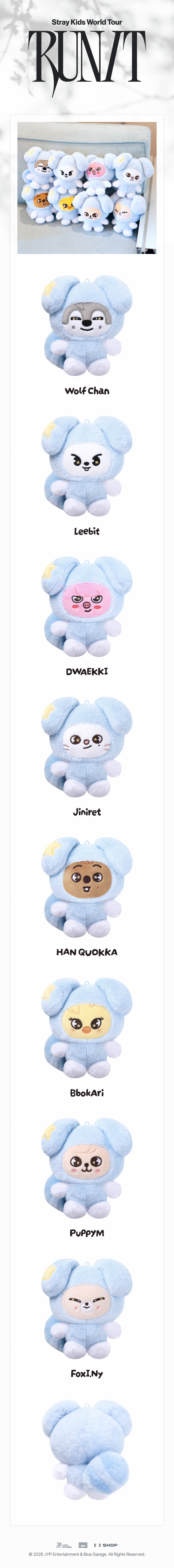 [RUN IT] SKZOO PLUSH in TASY