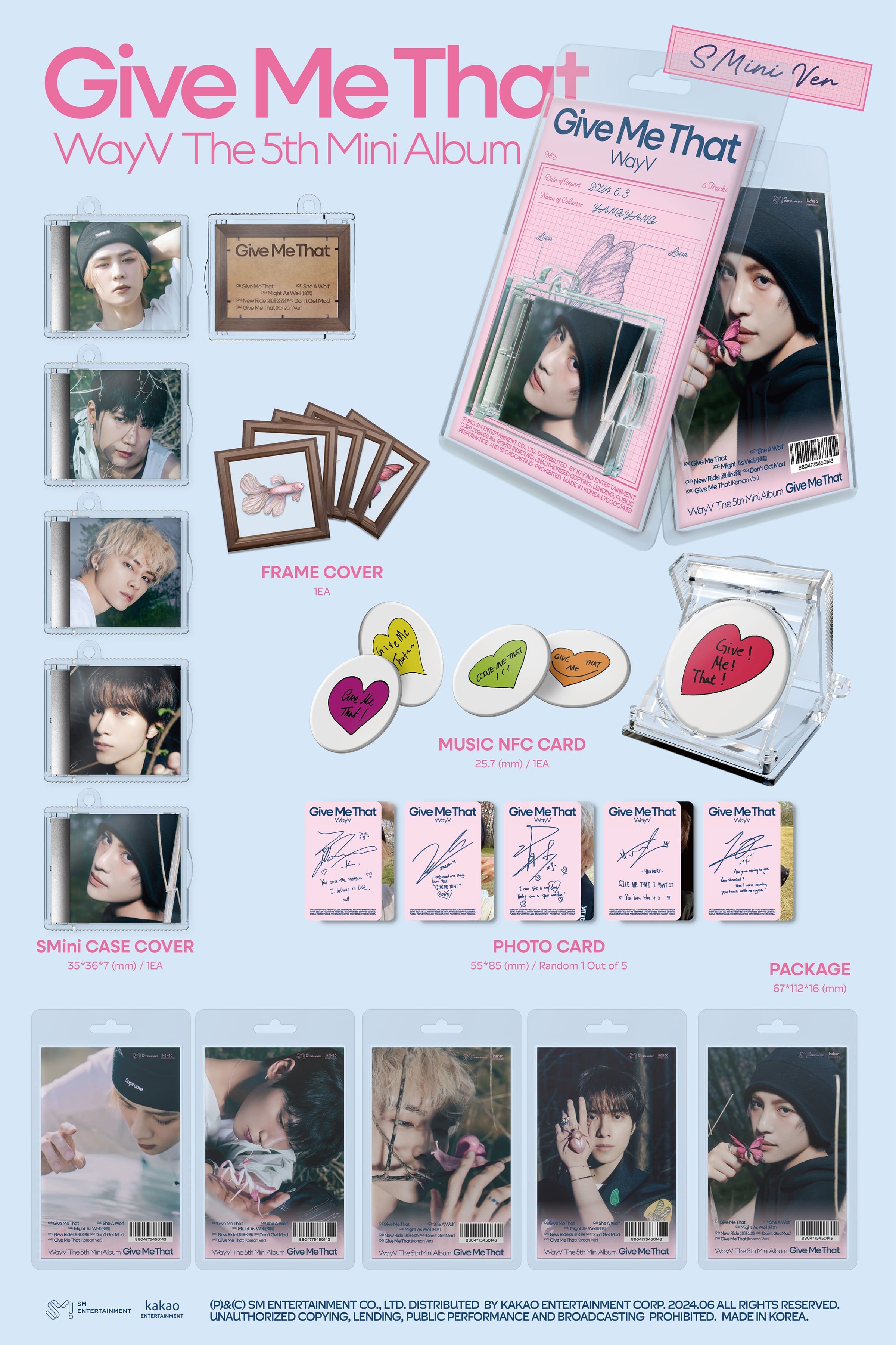 WayV Give Me That - Random SMini