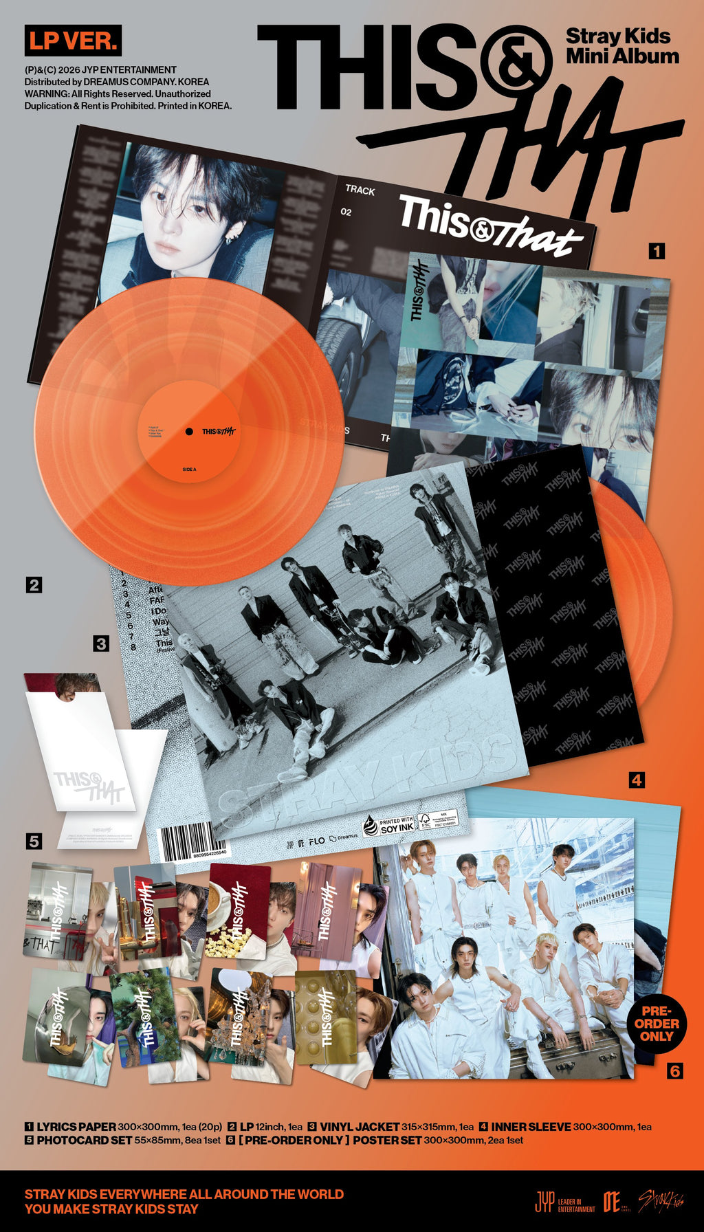 Stray Kids THIS & THAT - LP