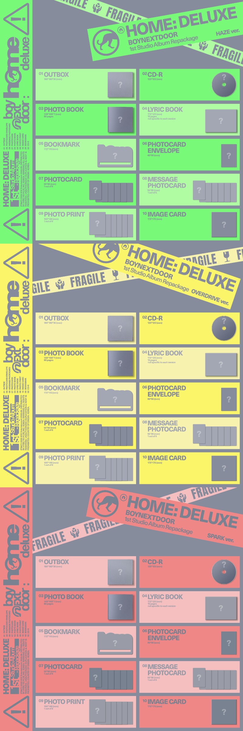 BOYNEXTDOOR HOME: DELUXE - Random ver