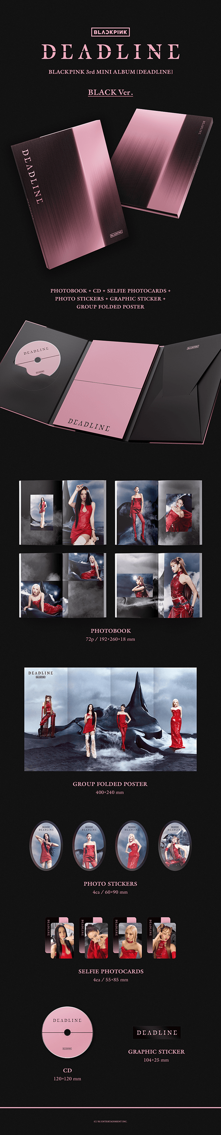 BLACKPINK DEADLINE - BLACK + mostbiased BENEFIT