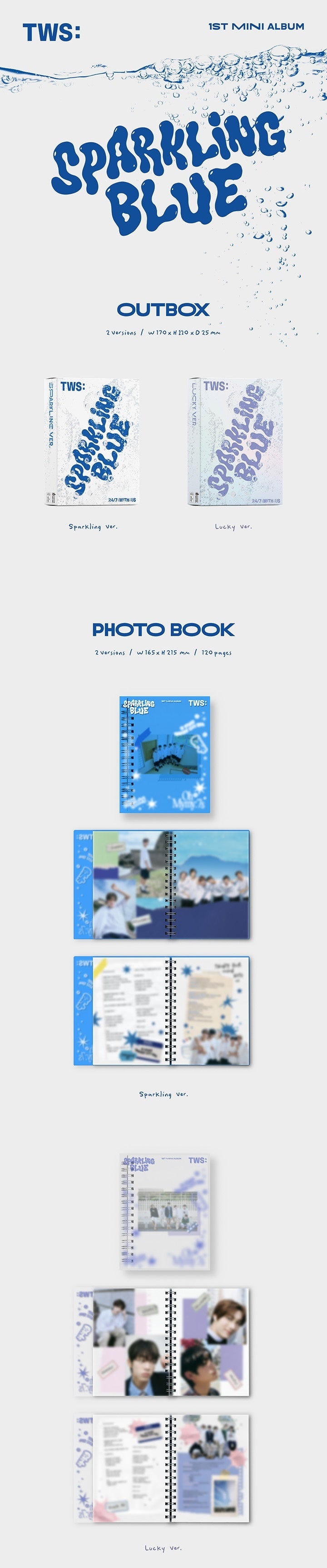 TWS Sparkling Blue - Random ver